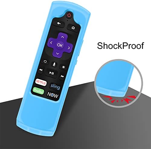 מקרה מרחוק של CaseBot עבור קול רוקו, Roku Express HD / 4K+, אולטרה LT קול משופר, Express 3930, בכורה+ 3921, מקל