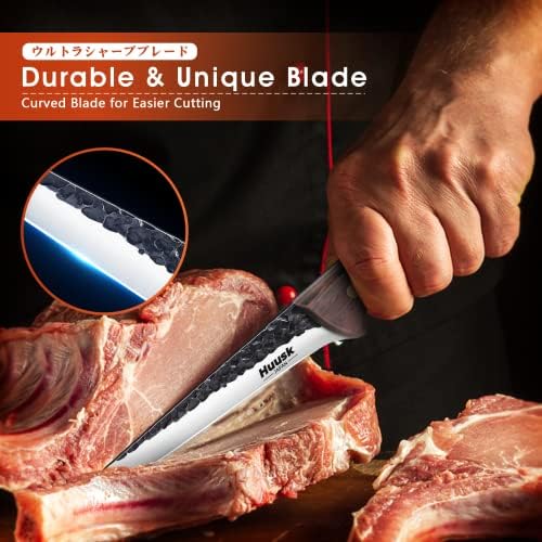 חבילה סכין של Huusk Japan עם סכין דבורה מזויפת עם נדן