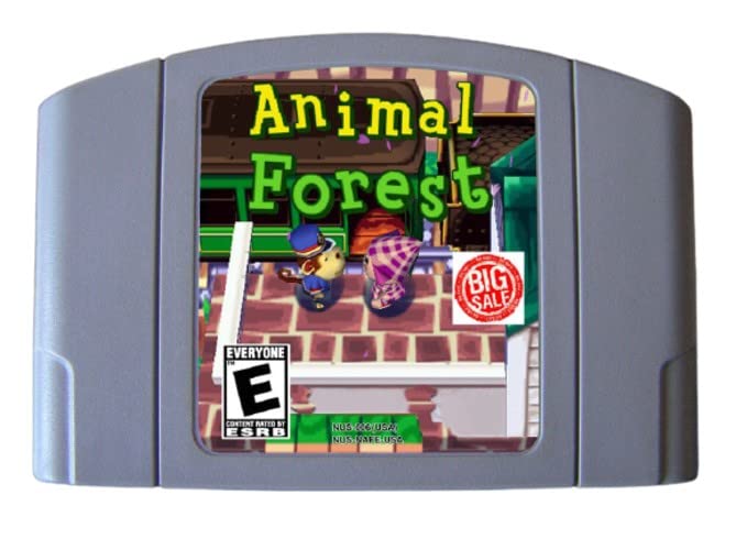 רטרו משחק 64 קצת משחקים בעלי החיים יער ארהב גרסה