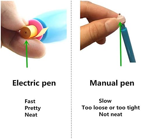 כלי מחורר חשמלי, עטים נייר גלגול אוטומטיים מתגלגלים במהירות, כחול