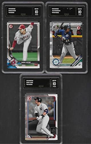 Shohei Ohtani Aaron Judge Julio Rodriguez 3 Trookie Lot Bowm