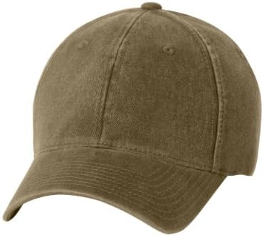 כובע כותנה שטוף בגד בעל פרופיל נמוך