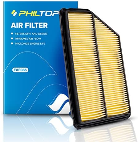 פילטר אוויר של מנוע Philtop, EAF086 החלפת MDX, טייס, שיפור ביצועי המנוע
