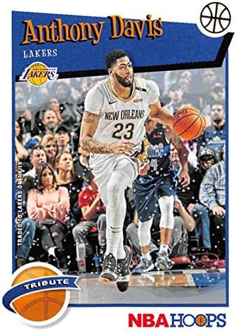 2019-20 Panini Hoops Winter 294 אנתוני דייוויס לוס אנג'לס לייקרס NBA כרטיס מסחר בכדורסל