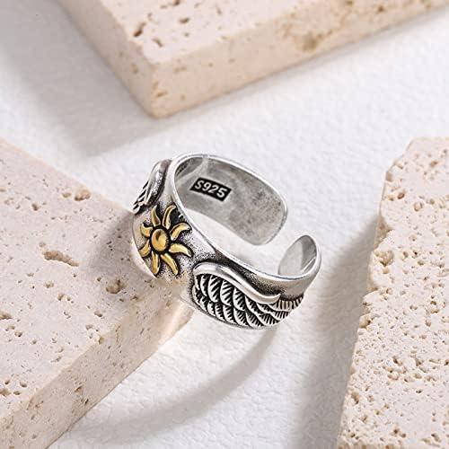 2023 חדש נשים של טבעת אור יוקרה טבעת מתנת טבעת סגסוגת טבעת העליות ומורדות בת טבעת