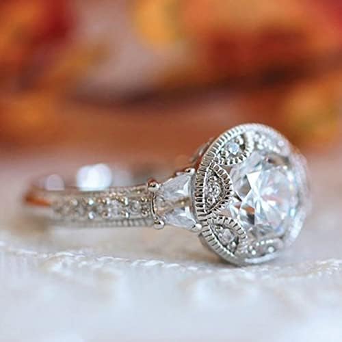 2023 זירקוניה לנשים בלינג מעורבות יהלום טבעת נישואין טבעת בנים