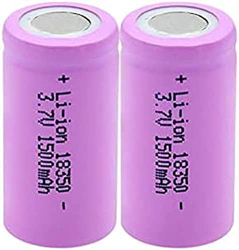 נוקס 18350 1500mAh 3.7 וולט סוללת פולימר ליתיום, 10A פריקה גבוהה נטענת לנגן MP3 נגן השלט רחוק ציוד