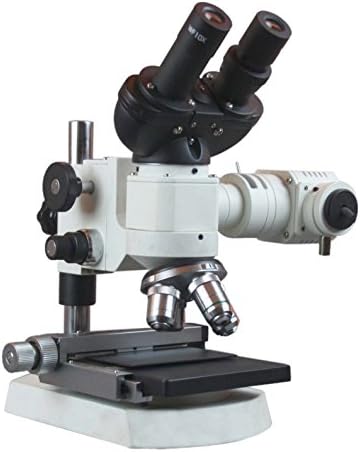 רדיקלי 600 משקפת פלדה אלומיניום סגסוגת מתכת בדיקות מעבדה מתכות משתקף אור מיקרוסקופ עם שלב