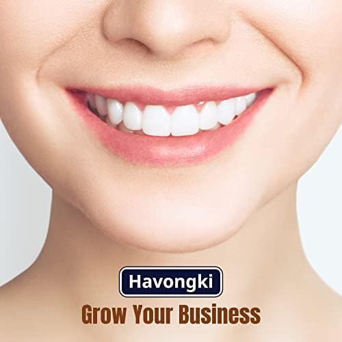 Havongki - 100 חבילה - 2 x 3.5 אינץ 'הלבנת שיניים מובחרת הוראות טיפול כרטיסים לטיפול מקצועי