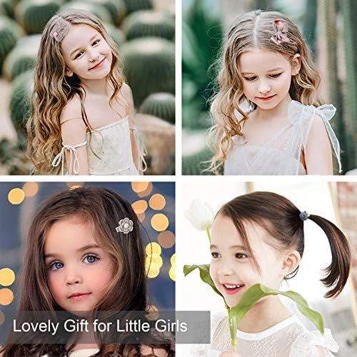 18 יחידות תינוק שיער אביזרי סט מתנת סט ילדה שיער קליפים שיער קשת חמוד מסיבת קשת פרח רב-סגנון סיכת ראש סרט לילדות