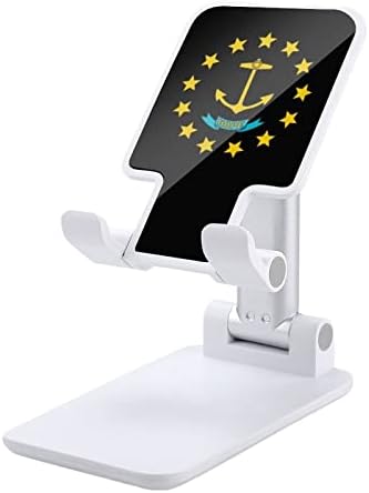 דגל טלפון סלולרי מתקפל של רודס איילנד דגל טלפון סלולרי מתכוונן מחזיק טלפון עריסה מתאים למחזיק