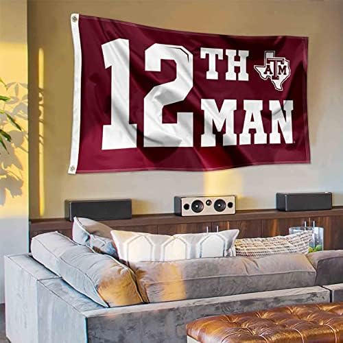 טקסס A&M דגל המכללה לגבר 12
