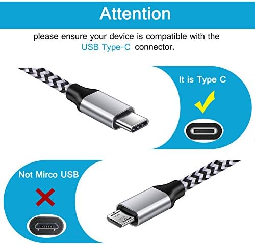 סוג C חסימת מטען טעינה מהירה USB A עד סוג C כבל מטען מהיר מתאם תקע תקע תואם Samsung Galaxy