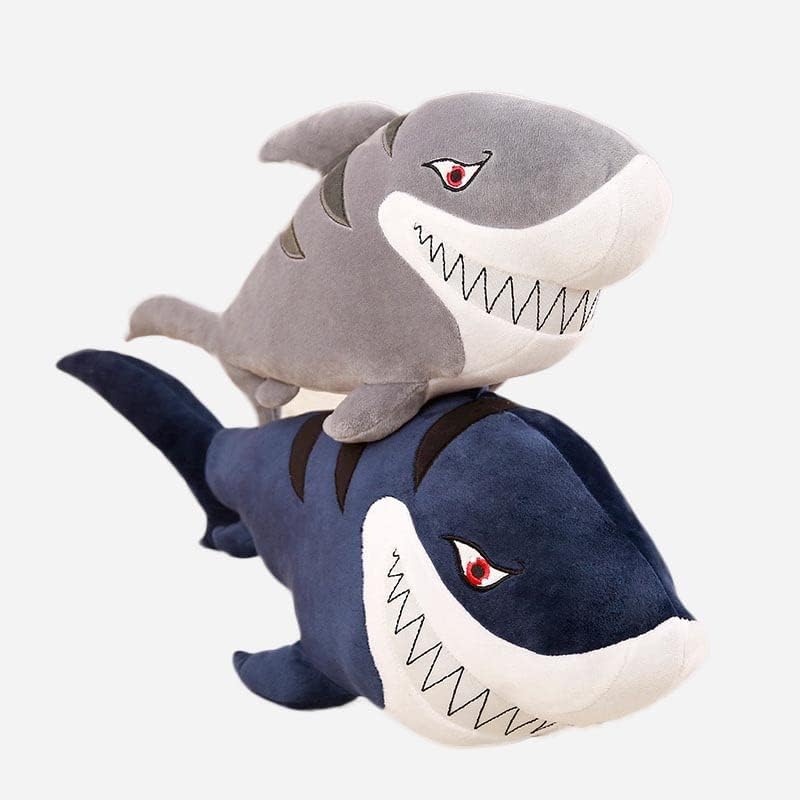 GAYOUNY 55 סמ ~ 120 סמ צעצוע של דגים בגודל גדול בכריש בובה קטיפה ילדים צעצועים כרית כריש קריקטורה כרית יום