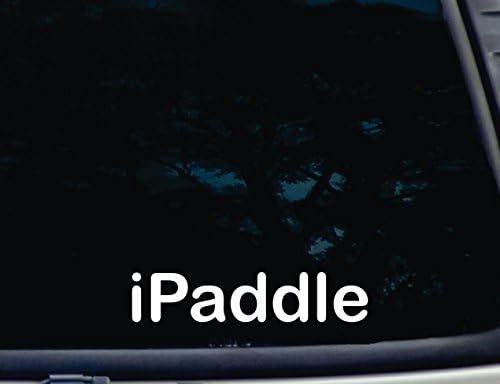 ipaddle - 8 x 1 5/8 Die Cut Cut מדבקות ויניל לחלונות, מכוניות, משאיות, ארגזי כלים, מחשבים ניידים,