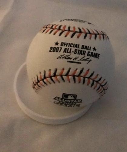 2007 איצ'ירו סוזוקי חתום על בייסבול בייסבול משחקי הכוכבים הכללי של באד זליג, איצ'ירו COA - כדורי בייסבול