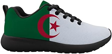 Owaheson אלג'יריה דגל נעל ריפוד לגברים נעלי טניס אתלטיות נעלי טניס נעלי ספורט אופנה
