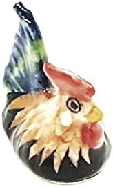 Witnystore ½ צלמת תרנגולת בנטם זעירה - תרנגולת עוף תרנגולת קרמיקה קרמיקה פסלוניה מיניאטורה חוות עופות