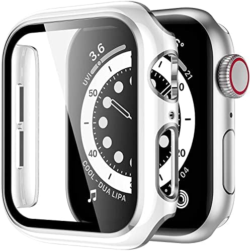 כיסוי KAPPDE למארז שעון Apple 45 ממ 41 ממ 44 ממ 40 ממ 42 ממ 38 ממ אביזרים מחשב מגן מסך זכוכית מזג סדרה IWatch
