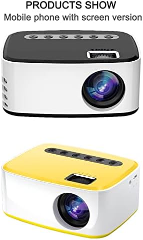 Xunion T20 מיני LED מקרן נגן וידיאו נייד קולנוע מיניאטורי 1080p HD הקרנת KI5