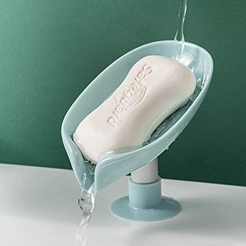 צורת עלים קופסת סבון קופסת סבון מחזיק סבון קופסת אמבטיה מחזיק סבון סבון ספוג צלחת אחסון מגש אמבטיה