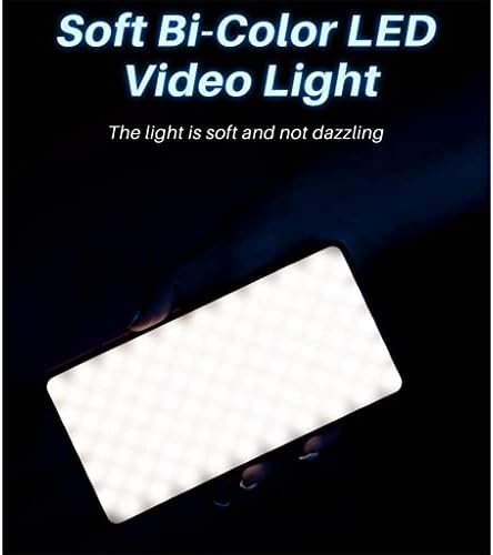 ZLXDP RGB בצבע מלא LED LED אור וידאו 2500K-9000K 800LUX MINTECTIN MINITIN MILLINL LILL LIRK