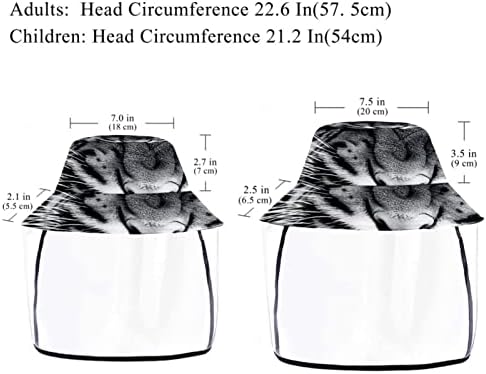 כובע מגן למבוגרים עם מגן פנים, כובע דייג כובע אנטי שמש, מכונית סירת מפרש רכב מצויר בלון אוויר חם