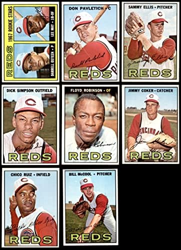 1967 Topps Cincinnati Reds Team