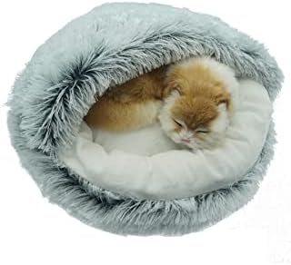 חורף 2 ב 1 עגול חתול מיטת סגנון 8-סופגנייה כלב מיטת מחצלת כרית מיטת בית עבור כלב חתול מחמד אספקת