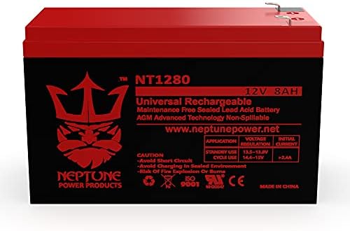 שדרוג החלפת נפטון עבור PowerSonic 12V 7AH UPS סוללה לראייה CP1270 F2 CP 1270 F2 MK ES7-12 T2