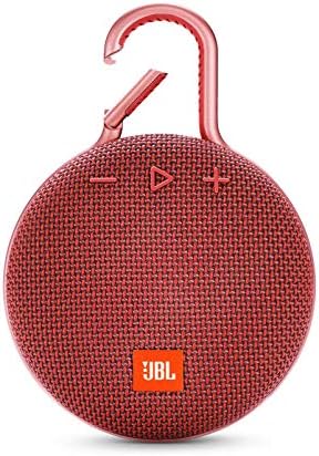 JBL CLIP 3 רמקול Bluetooth אלחוטי נייד אטום למים - אדום